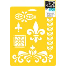 Stencil Mania Stencil 7 inch X10 inch Decor Accents