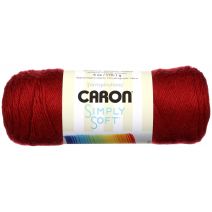 Caron Simply Soft Solids Yarn Autumn Red