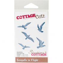 CottageCutz Dies Seagulls In Flight 1 Inch X1.3 Inch To 1.2