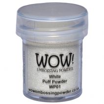 WOW Embossing Powder 15ml White Puff