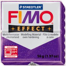 Fimo Effect Polymer Clay 2oz Glitter Purple