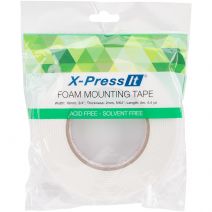 X Press It Double Sided Foam Tape 18mm .75 inch X4.4yd