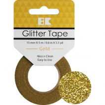 Best Creation Glitter Tape 15mmX5m Gold