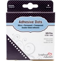 Scrapbook Adhesives Micro Dots 325/Pkg-Permanent, .12"