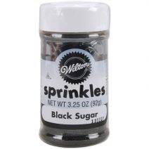 Sugar Sprinkles 3.25oz Black