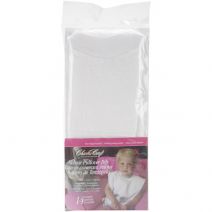 Charles Craft Velour Toddler Pullover Bib 14 Count 12 Inch X19.5 Inch White