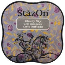 StazOn Midi Ink Pad Cloudy Sky