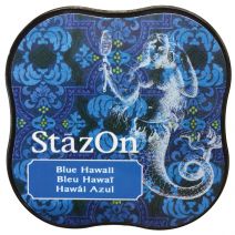 StazOn Midi Ink Pad Blue Hawaii