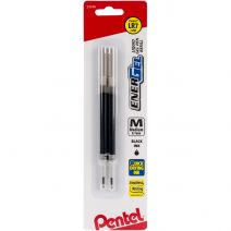 Pentel Energel Pen Refill Ink For .7Mm Metal Tip Pen 2 Per Pkg Black