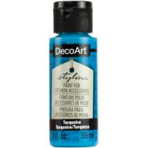 DecoArt Stylin Paint 2oz-Turquoise
