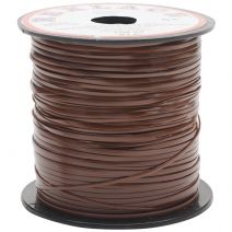 Rexlace Plastic Lacing .0938 Inch X100yd Brown