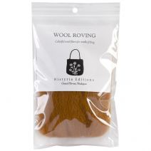 Wistyria Editions Wool Roving 12" .22oz-Toffee