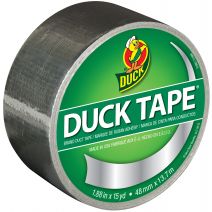 Bright Duck Tape 1.88"X15yd-Silver Coin
