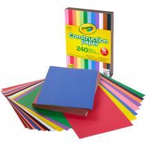 Crayola Construction Paper Pad 9Inch X12Inch 240 Sheets