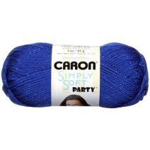 Caron Simply Soft Party Yarn Royal Sparkle
