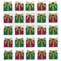 Jolees Cabochon Dimensional Repeat Stickers Christmas Present Repeats
