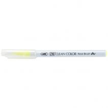 Kuretake ZIG Clean Color Real Brush Marker-Fluorescent Yellow