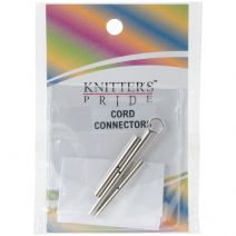 Knitter's Pride-Cord Connectors w/ Cable Key 3/Pk-1.25" & 2"