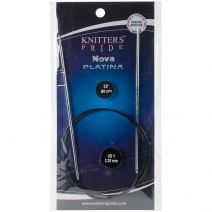 Knitter's Pride-Nova Platina Fixed Circular Needles 32"-Size 1/2.25mm