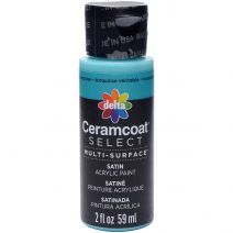 Ceramcoat Select Multi-Surface Paint 2oz-True Turquoise