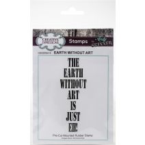 Creative Expressions Rubber Stamp By Andy Skinner-Earth Without Art 