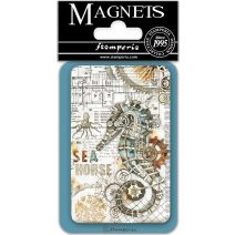 Stamperia Magnet 2.25"X3.25"-Sea Horse