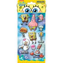 EK Disney Nickelodeon Dimensional Stickers-SpongBob