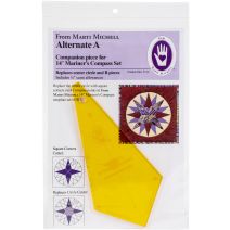 Marti Michell 14 Inch Alternate A Mariners Compass Template