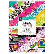 American Crafts Double Sided Paper Pad 6 Inch X8 Inch 24 Per Pk
