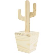 DIY Wood Succulents-Cactus
