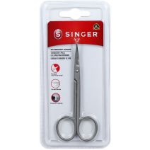 Singer Forged Curved Embroidery Scissors 4"-Titanium Coated