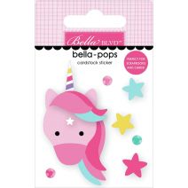 My Candy Girl Bella Pops 3D Stickers Unicorn Magic