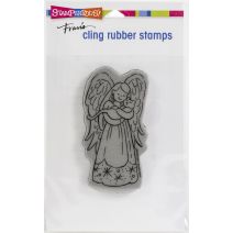 Stampendous Cling Stamp Purrfect Angel