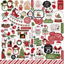 Christmas Magic Cardstock Stickers 12Inch X12Inch Elements