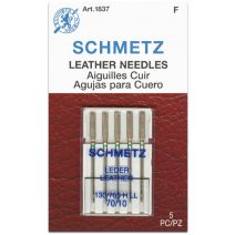 Schmetz Leather Machine Needles Size 70 Per 10 5 Per Pkg