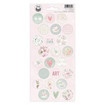 Let Your Creativity Bloom Cardstock Stickers 4 inch X9 inch 03