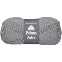 Spinrite Patons Astra Yarn - Solids-Silver Grey