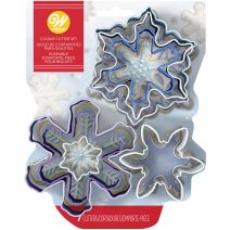 Wilton Metal Cookie Cutter Set 7/Pkg-Snowflake