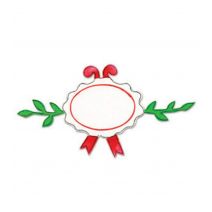 Sizzix Large Original Die Cutter Tag With Swag Candy Cane Christmas