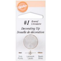 Wilton Decorating Tip For Food Decoration - 1 Round