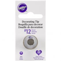 Wilton Decorating Tip For Food Decoration - 12 Round