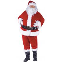 Fun World Plus Compelte Velour Santa Suit X Large (50-54)