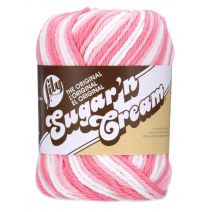 Lily Sugar'n Cream Yarn - Ombres-Strawberry Cream