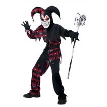 California Costumes Sinister Jester Costume, One Color, Extra Large