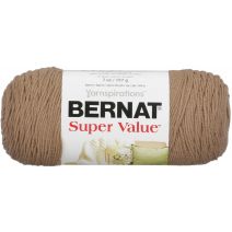 Bernat Super Value Solid Yarn-Honey