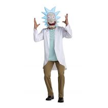 Adult Rick And Morty Rick Costume, Small