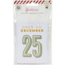 Yuletide Collection Christmas Mini Foil Envelopes