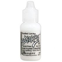 Ranger Stickles Glitter Glue .5oz-Frosted Lace