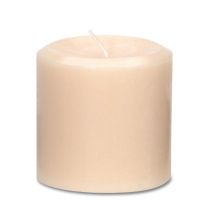 Pillar Candle Ivory Vanilla Scented 2.8 X 2.8 Inches