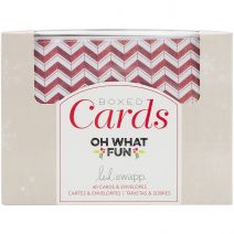 Christmas Boxed Card Set Oh What Fun Clearance